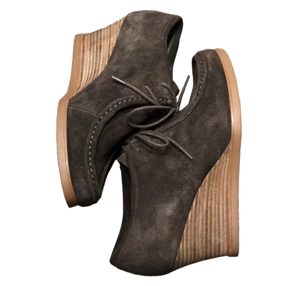 Lauren Ralph Lauren Suede Denver Ankle Booties